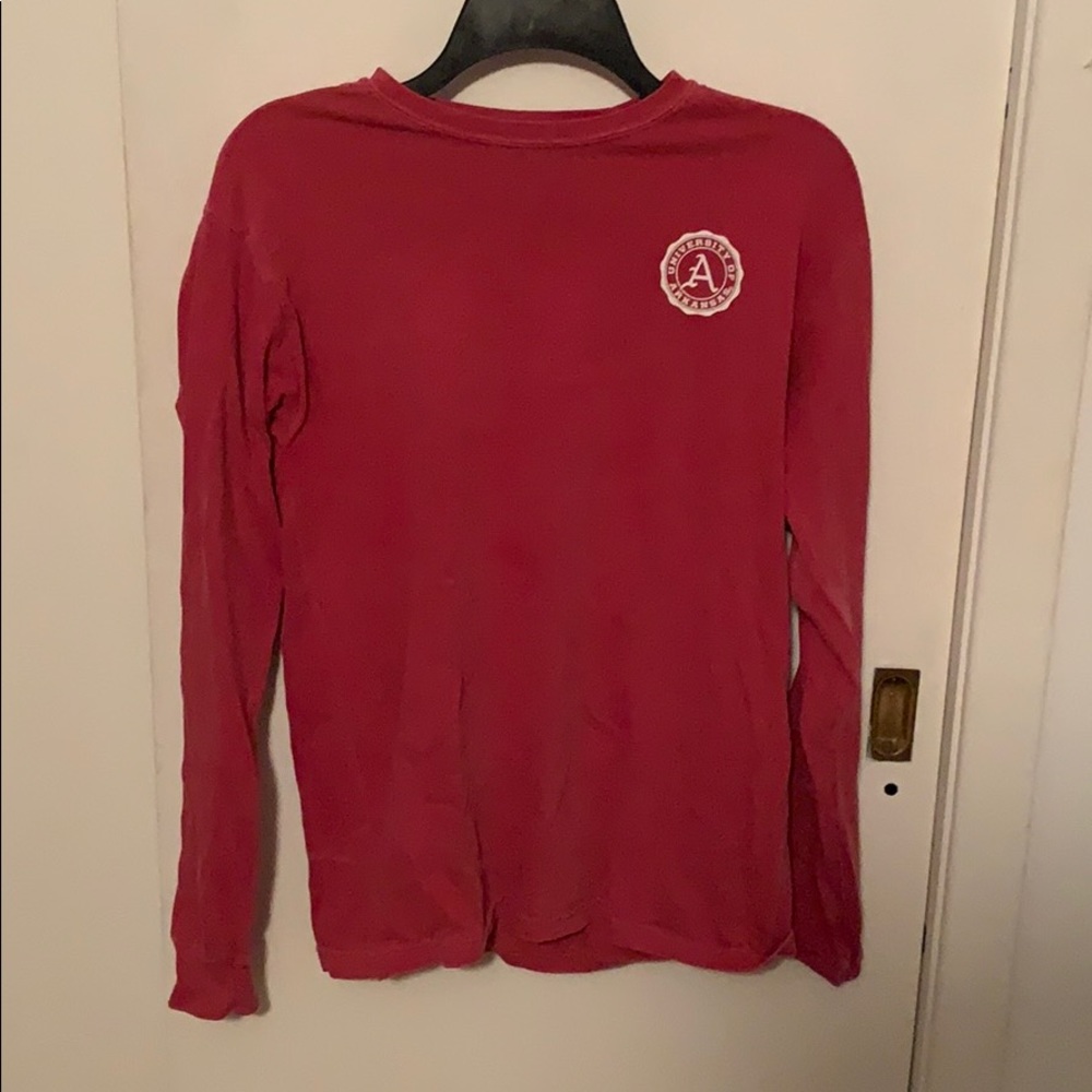 Pink Comfort Colors University of Arkansas T-Shirt